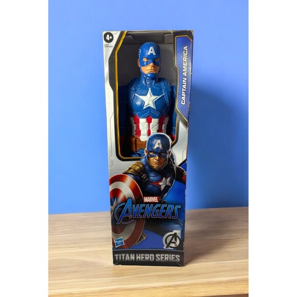 Hasbro Inc Marvel Avengers Titan Hero Series Captain America Action Figure - Picture 1 of 7
